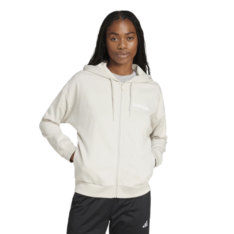 Image of Adidas Women Hoodies - Beige - Size L