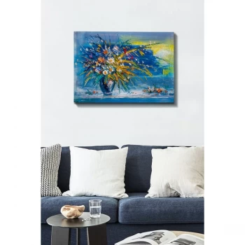Image of Kanvas Tablo (50 x 70) - 14 Multicolor Decorative Canvas Painting