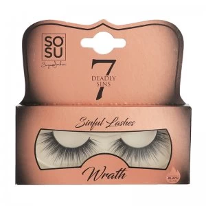 Image of SOSU by SJ 7 Deadly Sins False Lashes Wrath