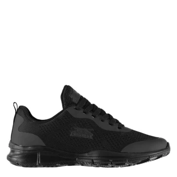 Image of Slazenger Jigsaw Junior Trainers - Black