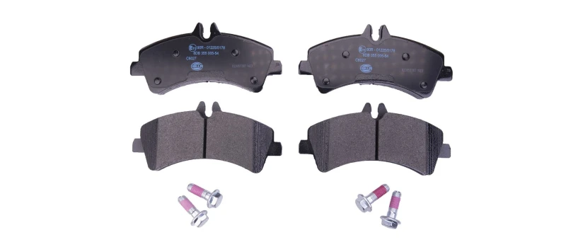 Image of HELLA Brake pad set HELLA 8DB 355 005-541