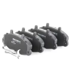 Image of RIDEX Brake pad set 402B0752 Brake pads,Brake pad set, disc brake FORD,TRANSIT MK-5 Bus (E_ _),Transit Mk4 Pritsche/Fahrgestell (VE83)