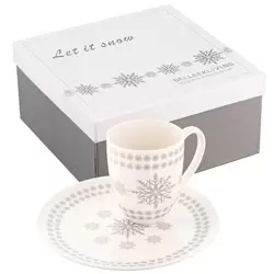 image of Let it Snow Mug and Plate Set