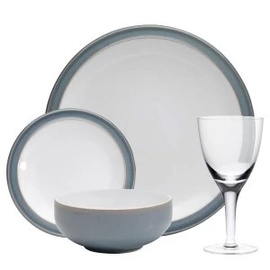 Image of Denby Azure 16 Piece Entertaining Set