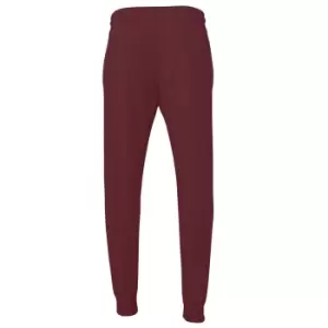 image of Bella + Canvas Unisex Adult Jogging Bottoms (L) (Maroon)