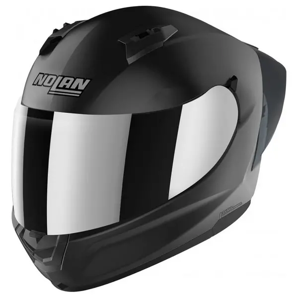 Image of Nolan N60-6 Sport Silver Edition 018 Flat Black Silver Full Face Helmet Size XL