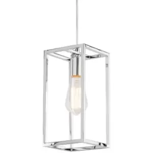 Netlighting Industrial and Retro Hanging Pendant CHrome 1 Light, E27 - ITLMD-BR4