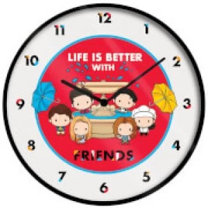 Image of Friends Chibi Clock 10 Inch