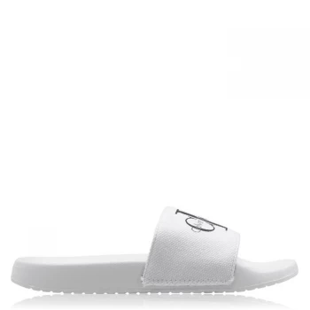 Image of Calvin Klein Jeans Sliders - White
