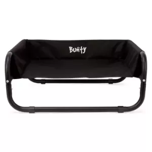 Image of Bunty Small Elevated Portable Waterproof Outdoor Raised Camping Pet Basket - Grey