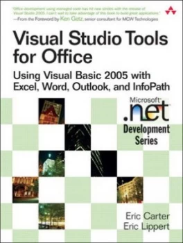 Image of Visual Studio Tools for Office by Eric Carter Paperback
