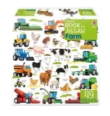 Image of Usborne Book and Jigsaw Farm
