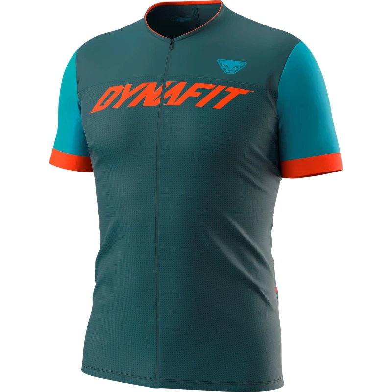 Image of Dynafit Ride Full Zip T-Shirt Adults - Blue Blue S
