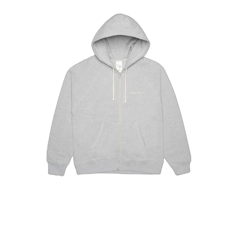 Image of Nudie Jeans Zip-up hoodie Nudie Jeans Gunde Logo Gris Male L
