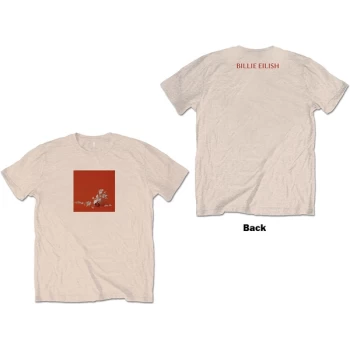 Image of Billie Eilish - Therefore I Am Unisex Large T-Shirt - White
