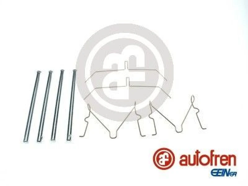 Image of AUTOFREN SEINSA Brake pad fitting kit AUTOFREN SEINSA D43027A