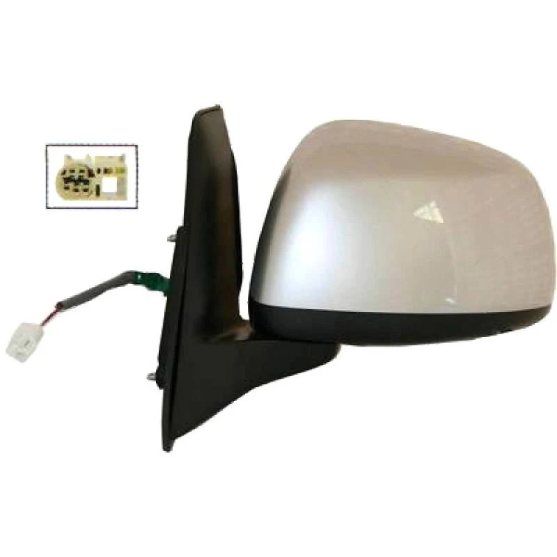 Image of DIEDERICHS 6445825 Wing mirror Left, Complete Mirror, primed Outside Mirror (50)