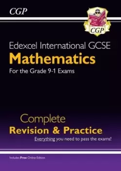 Image of New Edexcel International GCSE Maths Complete Revision & Practice - Grade 9-1 with Online Edition by CGP Books
