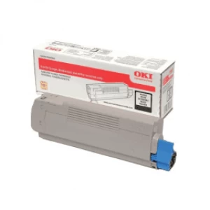 image of OKI 46443104 Black Laser Toner Ink Cartridge