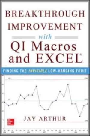Image of Breakthrough improvement with QI macros and Excel by Jay Arthur