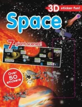 Image of Space 3D Sticker Scene Paperback