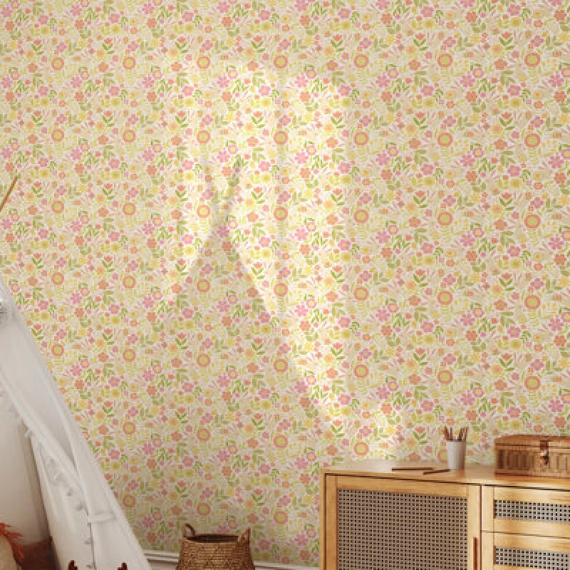 Image of Hoopla Walls Bouncing Bunnies Dolly Mixtures 10M Wallpaper