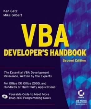 Image of Vba Developers Handbook by Ken Getz Paperback