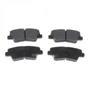 Image of Brake Pad set ADG042154 by Blue Print Rear Axle