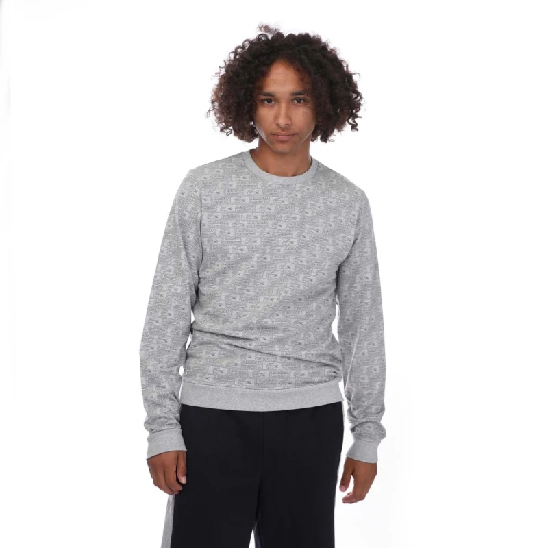 Image of Lacoste Loungewear Sweatshirt - Grey Grey XS
