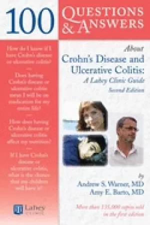 Image of 100 questions and answers about crohns disease and ulcerative colitis a lah