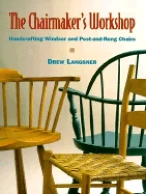 Image of chairmakers workshop handcrafting windsor and post and rung chairs