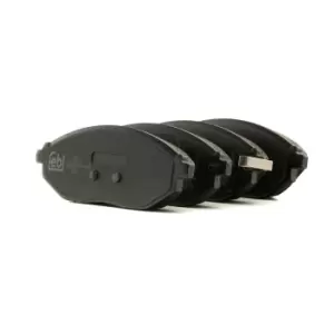 Image of FEBI BILSTEIN Brake pad set Front Axle 116278 Brake pads,Brake pad set, disc brake CHEVROLET,SPARK (M300)