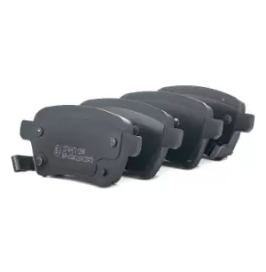 Image of RIDEX Brake pad set 402B1126 Brake pads,Brake pad set, disc brake OPEL,FIAT,VAUXHALL,Corsa E Schragheck (X15),Adam (M13),TIPO Kombi (356_)