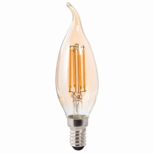 Image of Xavax 00112602 4 W E14 A + + Warm White LED Lamp (Warm White, Transparent, A + +, 32 mA,...