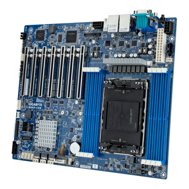 Image of Gigabyte MS03-CE0 Intel C741 LGA 4677 (Socket E) ATX
