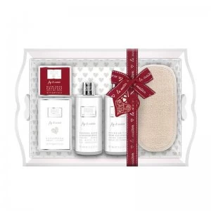 Image of Baylis Harding La Maison Fig Cassis Large Tray Gift Set