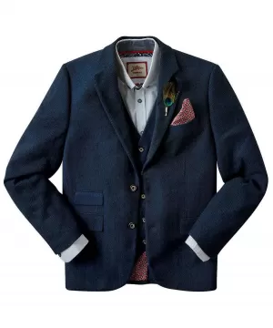 image of Joe Browns Confidently Cool Blazer - Blue, Size 38, Men