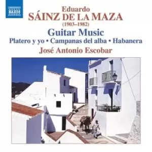 Image of Eduardo Sainz De La Maza Guitar Music by Eduardo Sainz De La Maza CD Album