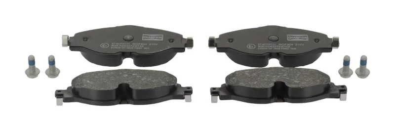 Image of Brake pad set CHAMPION 574075CH