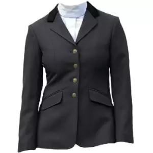 image of Shires Womens/Ladies Aston Competition Jacket (12 UK) (Black) - Black