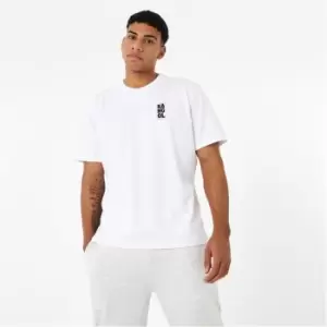 Image of Kangol Graphic Block Short Sleeve T-Shirt - White