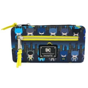 Image of Loungefly DC Comics Batman Faux Leather Flap Purse