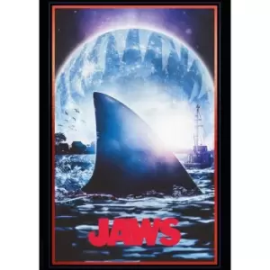 Image of Jaws Art Print Limited Edition 42 x 30 cm