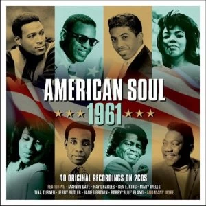 Image of American Soul 1961 by Various Artists CD Album