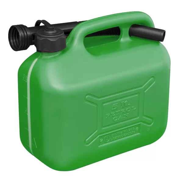 Image of Genuine SEALEY JC5G Fuel Can 5ltr - Green