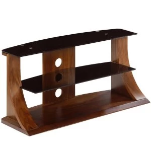 image of Jual Florence Curve Walnut TV Stand 1100