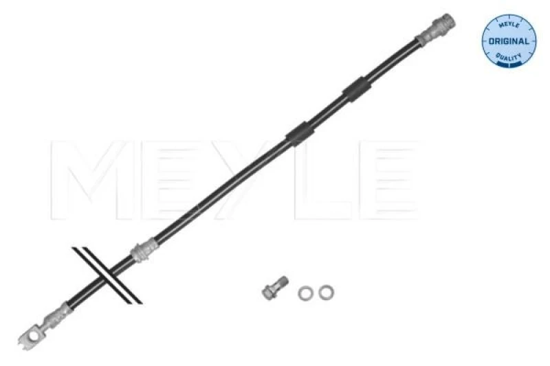 Image of Brake hose MEYLE 100 525 0082