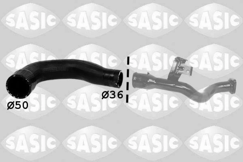 Image of Charger intake hose SASIC 3336304