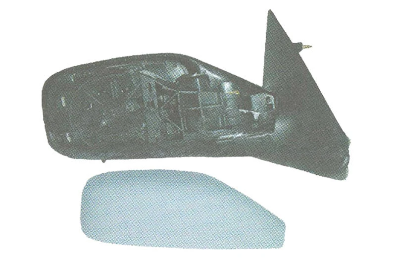 Image of PRASCO RN0847314 Wing mirror Left, Electric, Electronically foldable Outside Mirror (50)