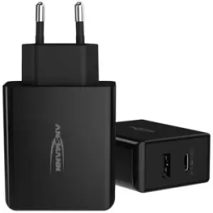 Image of Ansmann Home Charger 247PD 1001-0095 USB charger Mains socket Max. output current 3 A 2 x USB, USB-C socket